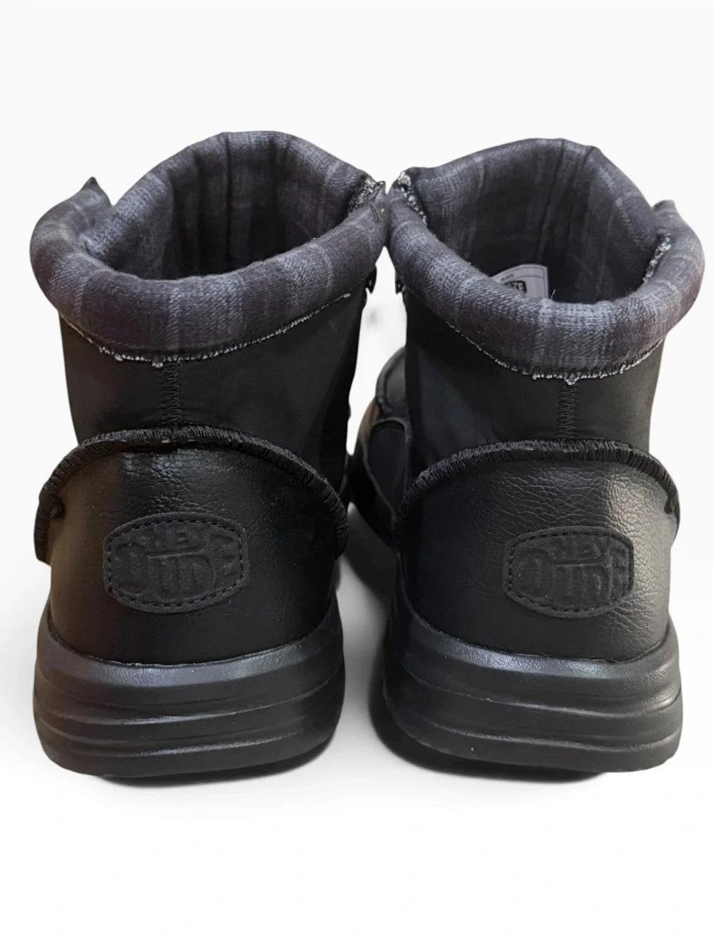 Hey Dude Bradley Classic Boots Men’s 13 Black Water Repellent NWT